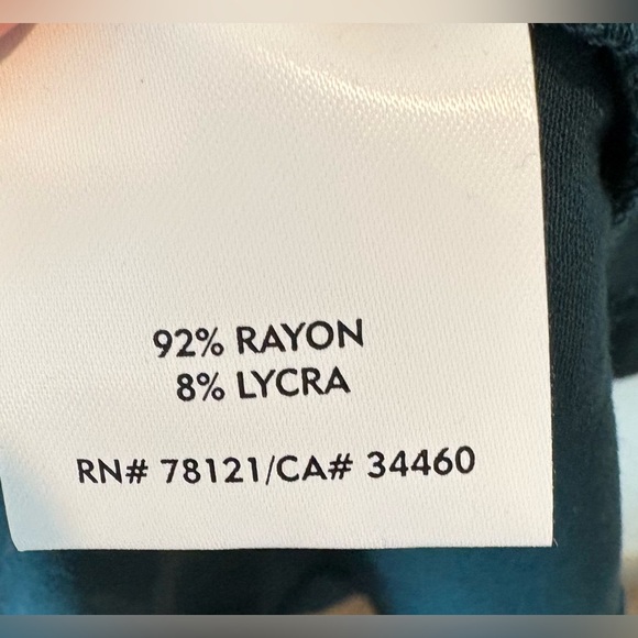 NWT Eileen Fisher Emerald Green Full Length Skirt Size XL sku#140 - Picture 6 of 8